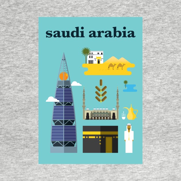 Saudi Arabia poster by kursatunsal